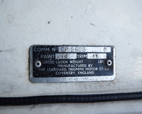 1968 Triumph TR5 PI (RHD) For Sale (picture 68 of 88)