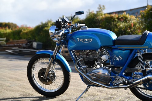 1971 Triumph Bonneville T140V 750cc Café Racer zum Verkauf (Bild 5 von 21)