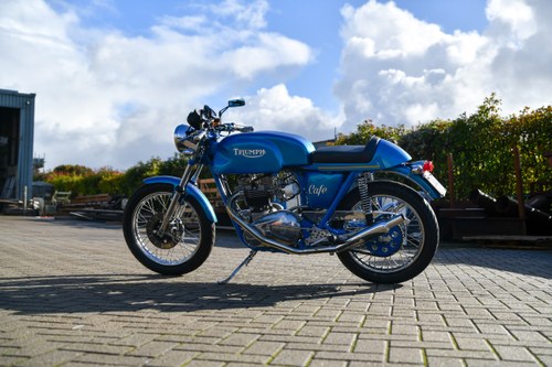 1971 Triumph Bonneville T140V 750cc Café Racer zum Verkauf (Bild 6 von 21)