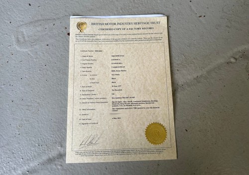 1978 Triumph Stag Te koop (foto 133 van 134)