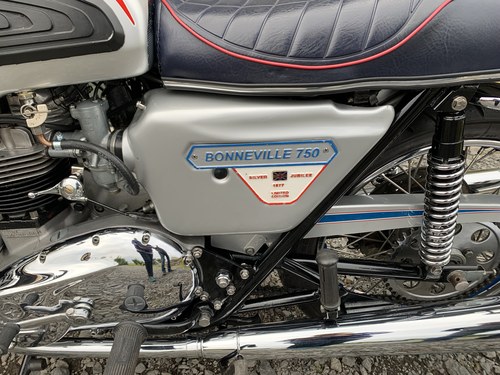 1977 Triumph Bonneville Silver Jubilee à vendre (picture 38 of 66)