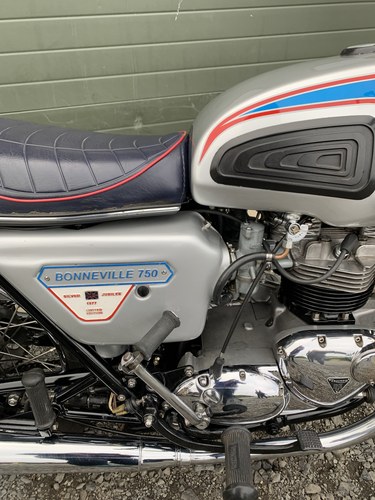 1977 Triumph Bonneville Silver Jubilee à vendre (picture 53 of 66)