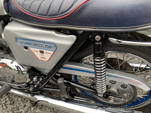 1977 Triumph Bonneville Silver Jubilee à vendre (picture 39 of 66)