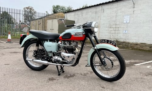 1959 Triumph Bonneville T120 Tangerine Dream Te koop (foto 1 van 65)