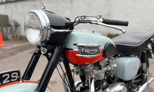 1959 Triumph Bonneville T120 Tangerine Dream Te koop (foto 25 van 65)