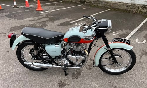 1959 Triumph Bonneville T120 Tangerine Dream Te koop (foto 11 van 65)