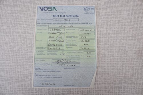 1971 Triumph Bonneville T120 In vendita (immagine 91 di 110)