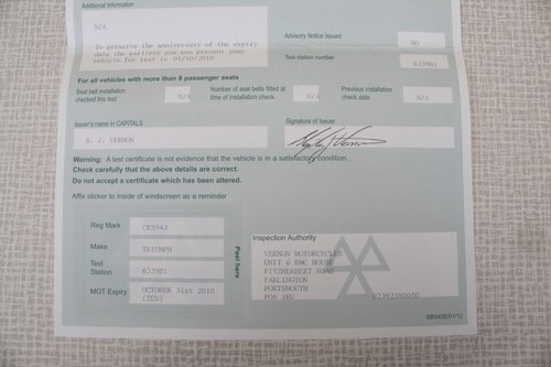 1971 Triumph Bonneville T120 In vendita (immagine 101 di 110)