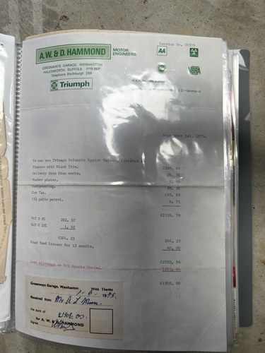 1975 Triumph Dolomite Sprint In vendita (immagine 211 di 221)