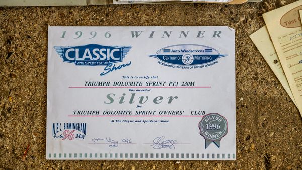 1973 Triumph Dolomite Sprint For Sale (picture :index of 123)