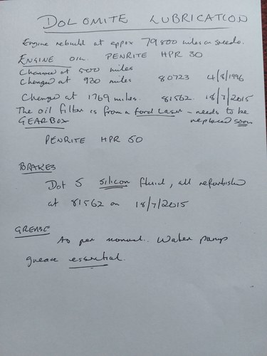 1939 Triumph Dolomite 14/60 Saloon à vendre (picture 120 of 137)