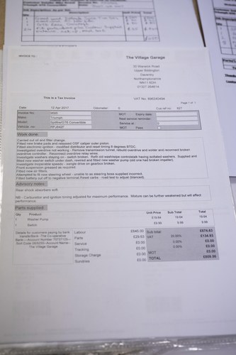 1967 Triumph GT6 Convertible In vendita (immagine 98 di 106)