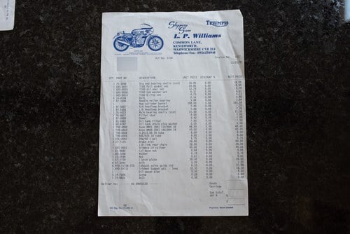 1975 Triumph T160 Legend à vendre (picture 127 of 145)