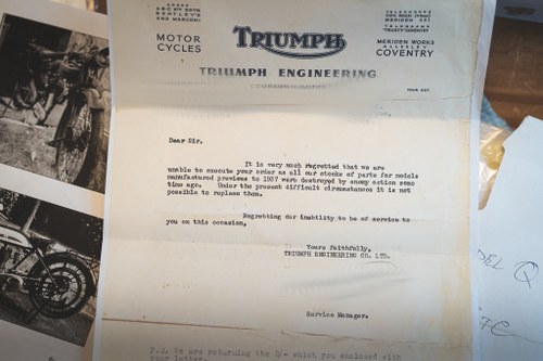 1926 Triumph Model Q Te koop (foto 62 van 64)