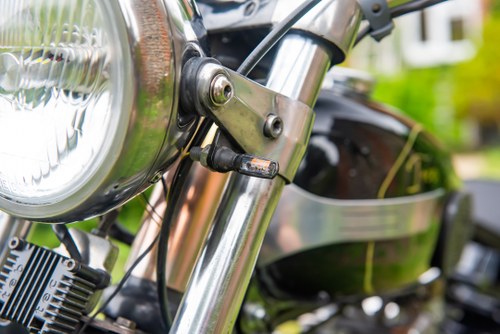 1954 Triumph T100 Pre-Unit Bobber Custom à vendre (picture 82 of 102)