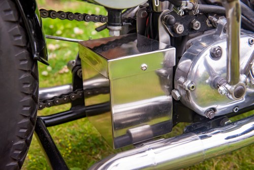 1954 Triumph T100 Pre-Unit Bobber Custom à vendre (picture 75 of 102)