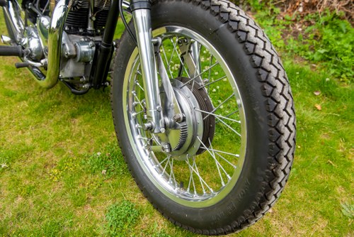 1954 Triumph T100 Pre-Unit Bobber Custom à vendre (picture 36 of 102)