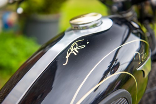 1954 Triumph T100 Pre-Unit Bobber Custom à vendre (picture 59 of 102)