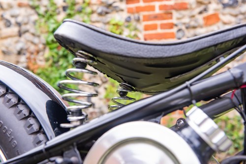 1954 Triumph T100 Pre-Unit Bobber Custom à vendre (picture 57 of 102)