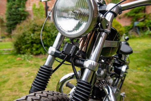 1954 Triumph T100 Pre-Unit Bobber Custom à vendre (picture 81 of 102)