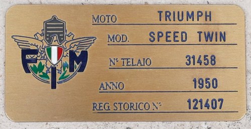 1950 Triumph Speed Twin 500 For Sale (picture 57 of 57)