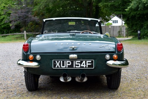 1967 Triumph Spitfire MkIII For Sale (picture 8 of 96)