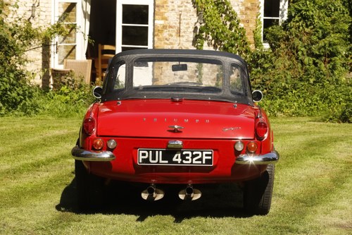 1968 Triumph Spitfire MkIII For Sale (picture 66 of 215)