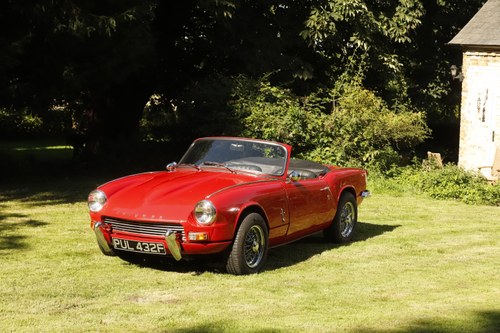 1968 Triumph Spitfire MkIII For Sale (picture 28 of 215)