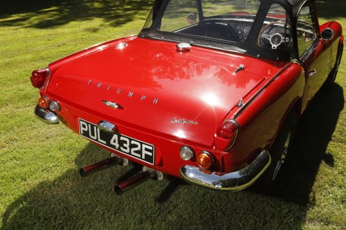 1968 Triumph Spitfire MkIII For Sale (picture 151 of 215)