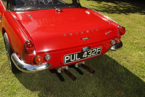 1968 Triumph Spitfire MkIII For Sale (picture 150 of 215)