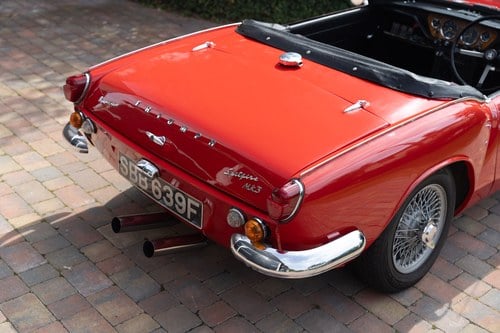 1968 Triumph Spitfire Mk3 In vendita (immagine 132 di 259)