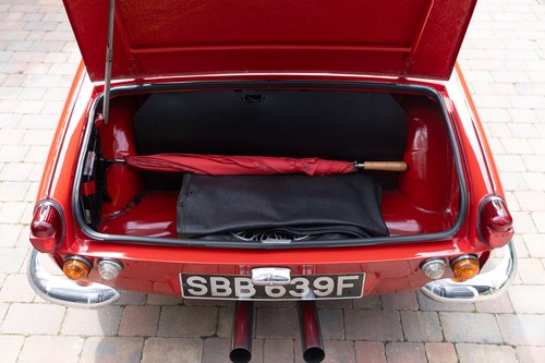 1968 Triumph Spitfire Mk3 In vendita (immagine 96 di 259)