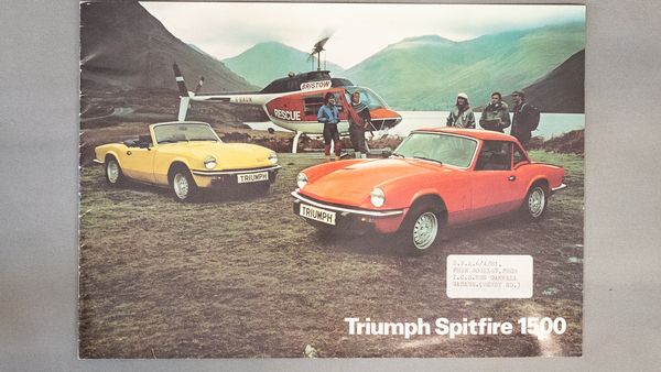 1972 Triumph spitfire MK IV For Sale (picture :index of 94)