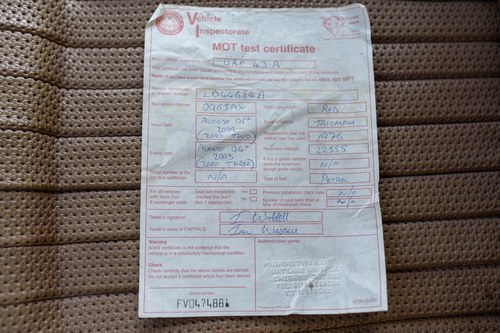 1977 Triumph Stag En venta (imagen 201 de 208)