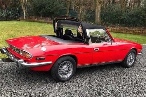 RESERVE LOWERED - 1972 Triumph Stag Convertible Te koop (foto 21 van 140)