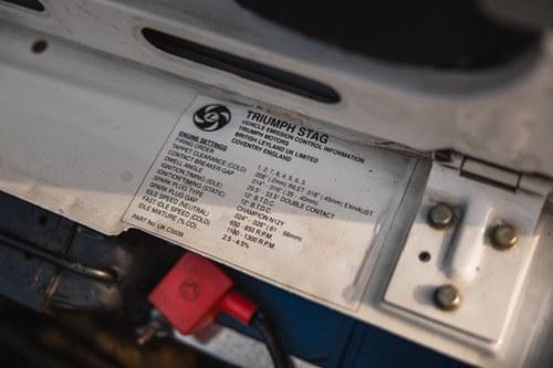 1973 Triumph Stag Mk2 For Sale (picture 77 of 139)