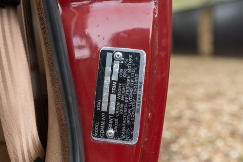 1976 Triumph Stag à vendre (picture 135 of 283)