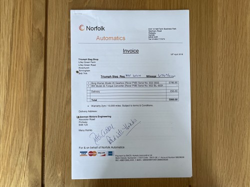 1975 Triumph Stag ‘Mk. 2’ In vendita (immagine 191 di 203)