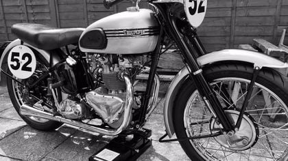 1952 Triumph Tiger 100 with Complete Racing Kit