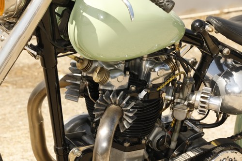 1949 Triumph T100/650 Thunderbird ‘Bobber’ zum Verkauf (Bild 83 von 110)