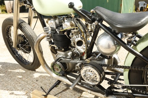 1949 Triumph T100/650 Thunderbird ‘Bobber’ zum Verkauf (Bild 96 von 110)