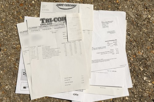 1949 Triumph T100/650 Thunderbird ‘Bobber’ zum Verkauf (Bild 101 von 110)