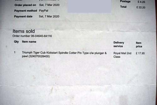 1957 Triumph 200cc Tiger Cub Racer En venta (imagen 71 de 72)