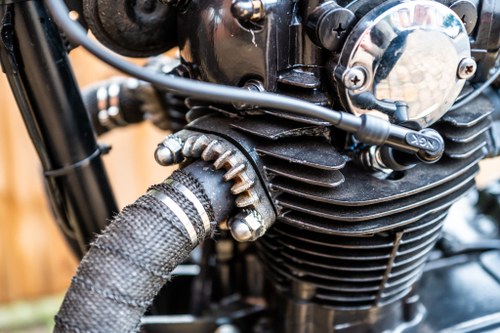 1965 Triumph Tiger T90 Bobber Custom à venda (imagem 82 de 98)