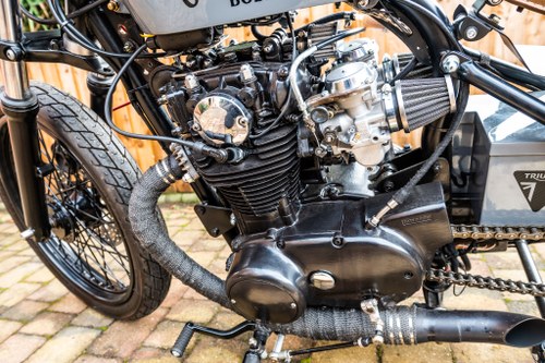 1965 Triumph Tiger T90 Bobber Custom à venda (imagem 64 de 98)