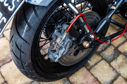 1965 Triumph Tiger T90 Bobber Custom à venda (imagem 76 de 98)