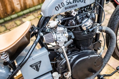 1965 Triumph Tiger T90 Bobber Custom à venda (imagem 34 de 98)