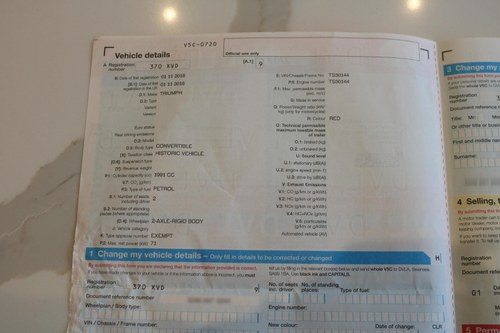 1958 Triumph TR3A En venta (imagen 91 de 96)
