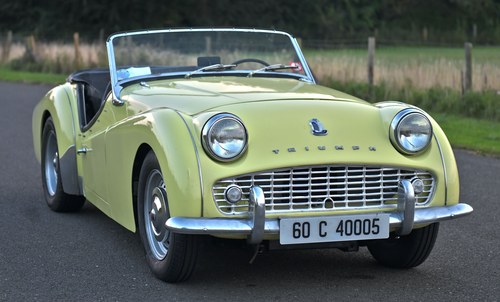1960 Triumph TR3A LHD à venda (imagem 5 de 50)