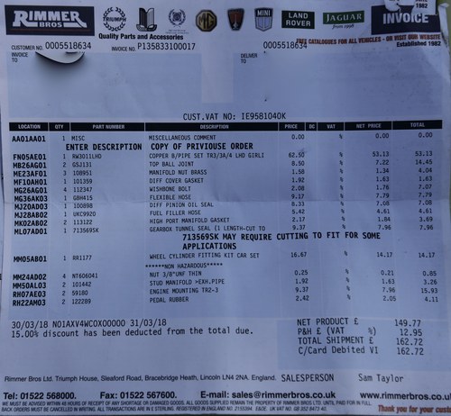 1960 Triumph TR3A LHD à venda (imagem 47 de 50)